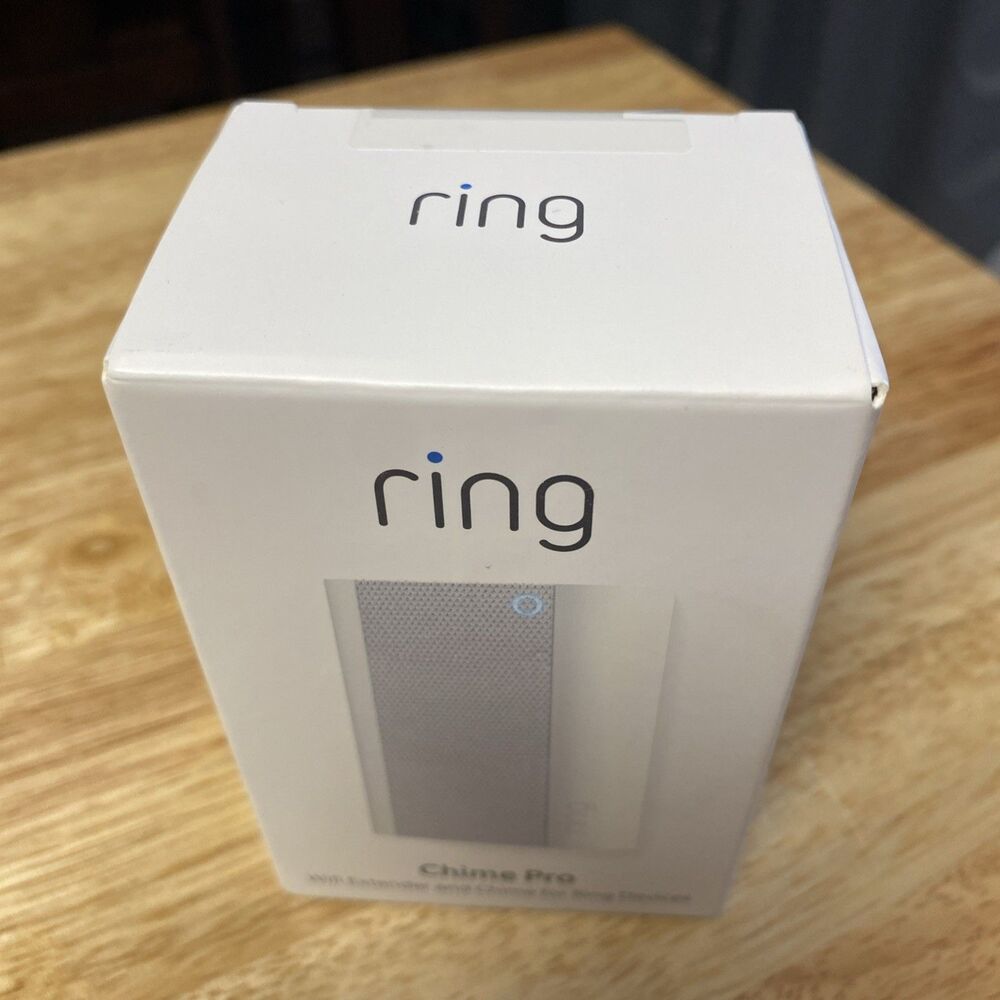 Ring Chime Pro Wifi Extender,Nightlight & Chime for Ring Devices White Brand New - Picture 7 of 8